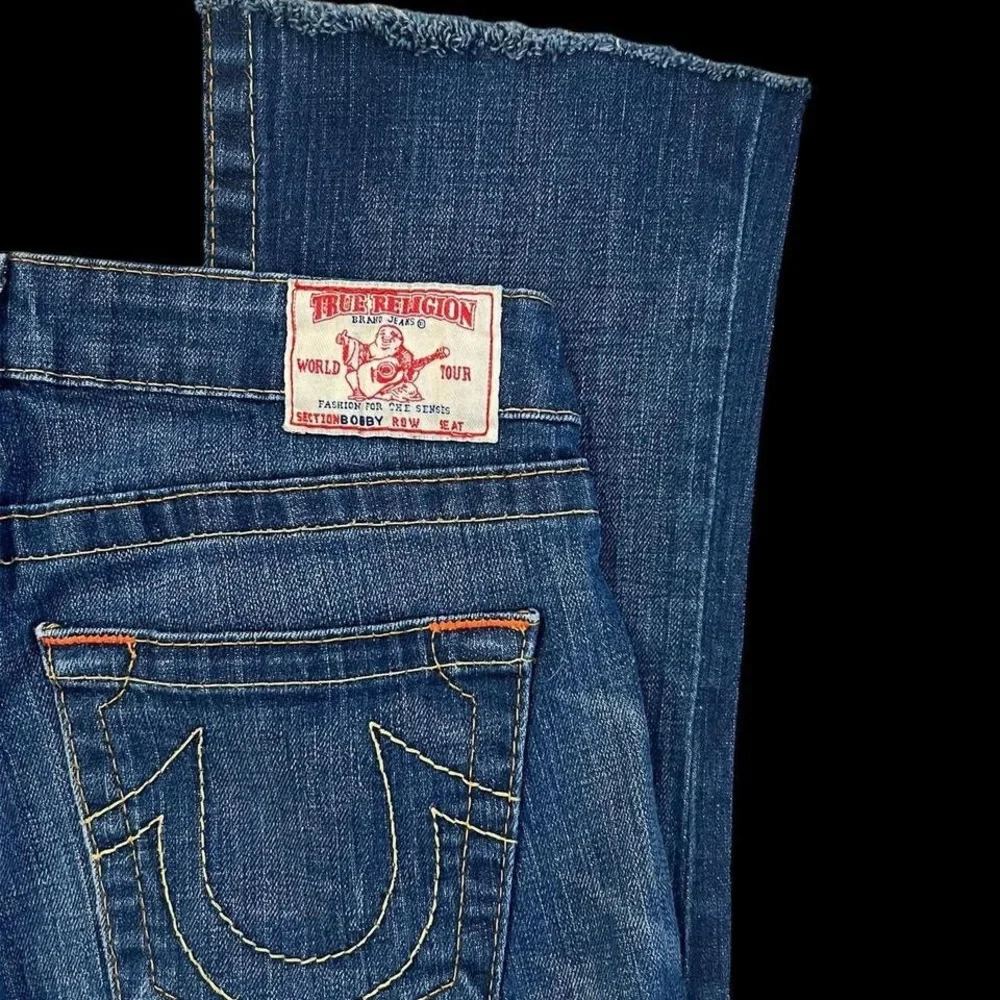True Religion Vintage 100% Authentic Women's Classic Blue Straight Leg Jeans